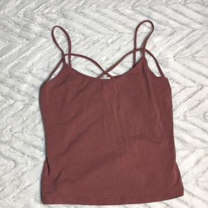 Criss cross cami